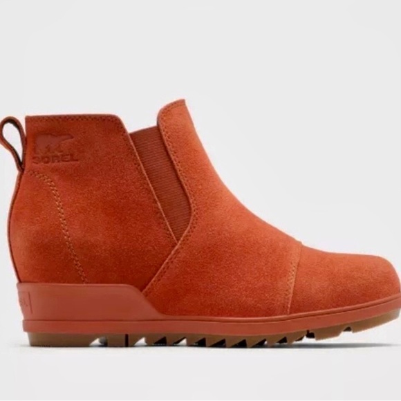 NWT SOREL Suede Orange Boots - Picture 11 of 12